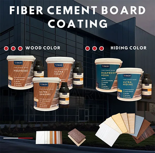 FIBER CEMENT BOARD COATING